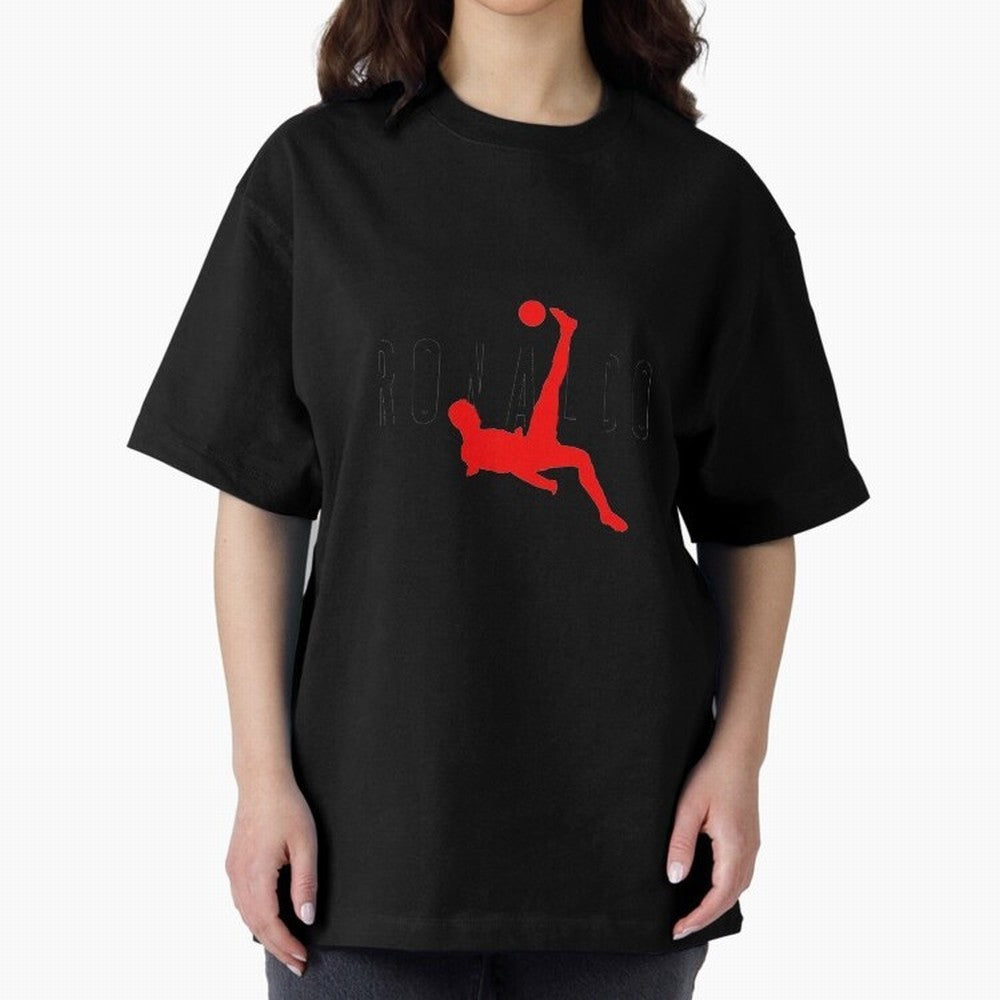 Air Ronaldo Oversized T-Shirt Turn Every Weekend Toward Match Day Hype around FIFA World Cup 2026 Group Stage, Messi, Argentina, France and Brazil, Stadium Memories, Football Loyalty, International Chants and Championship Tradition; Great for Watch
