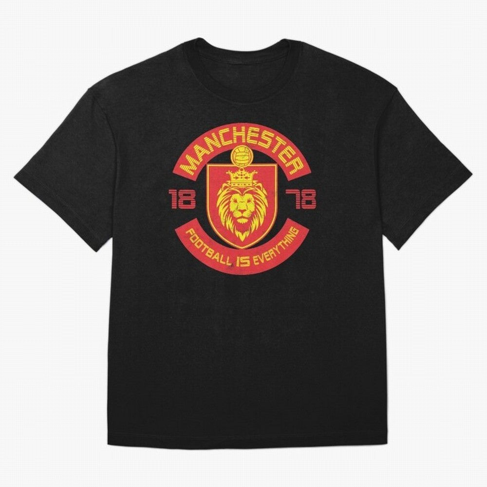 Football Is Everything - Manchester Squad Retro Oversized T-Shirt Bring Home FIFA World Cup 2026 Capturing Messi, Neymar and Mbappe, France Energy, Football Passion, Legendary Performances, Festival Vibes and Supporter Community; Made for
