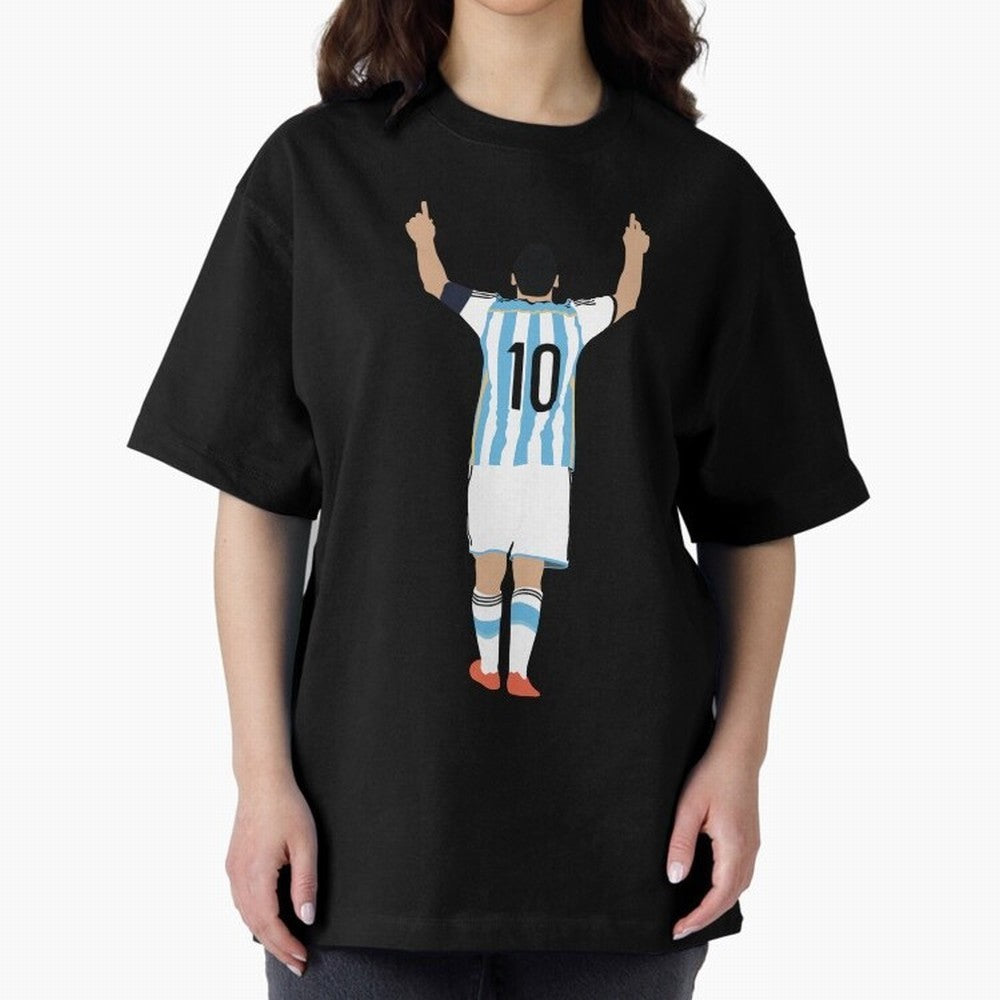 Lionel Messi, #m30 Oversized T-Shirt Bring Bold Fan Energy to Match Day Hype around FIFA World Cup 2026 USA Canada Mexico, CR7 and Messi, England and Germany, Champion Mindset, Group Stage Buzz, Knockout Tension and Passionate Fan Culture; Perfect