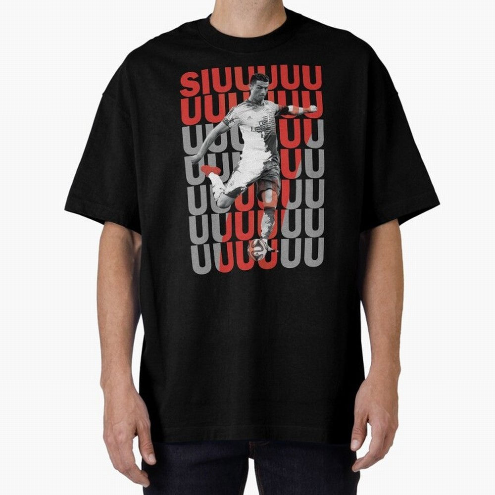 Siuuuuuu Cristiano Ronaldo Oversized T-Shirt Make Memories around the FIFA World Cup 2026 Journey through Cristiano Ronaldo Highlights, France Pride, Goal Celebration Energy, Supporter Heritage, Football Icons and Worldwide Tournament Joy; Built