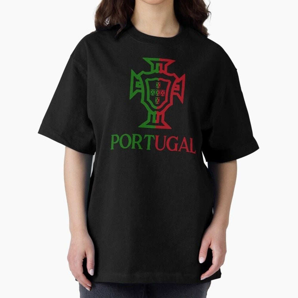 Portugal Tuga Oversized T-Shirt Make Game Day About FIFA World Cup 2026 Group Stage for Fans of Neymar, Haaland and Cristiano Ronaldo and Argentina, France and Brazil, Bringing Stadium Memories, Football Loyalty, International Chants and