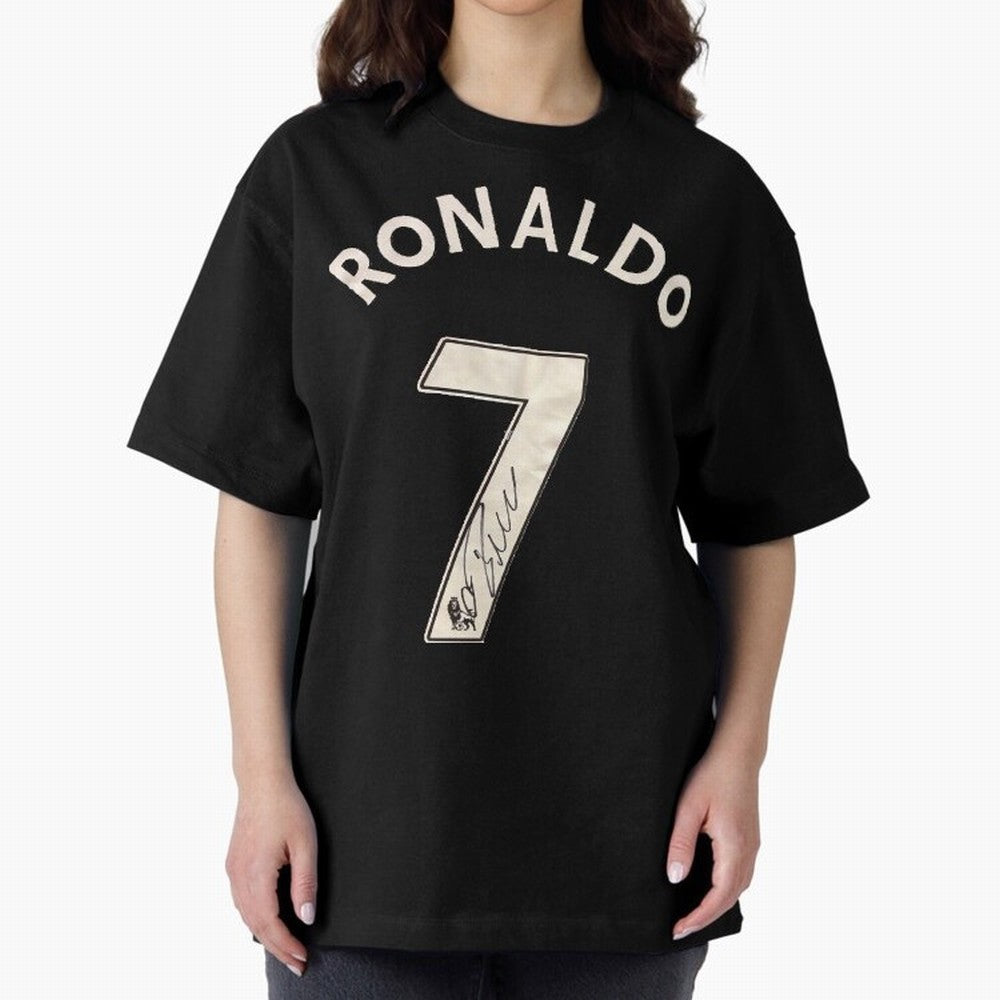 CR7 Uniform with signature Oversized T-Shirt Embrace FIFA World Cup 2026 Group Stage Spirit, Built around Germany, Haaland, Goal Celebration Energy, Supporter Heritage, Football Icons and Worldwide Tournament Joy; Created for Match Day Parties,