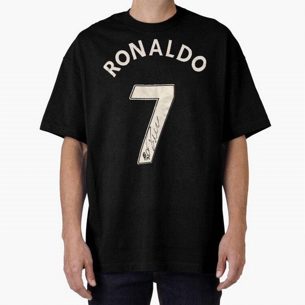 CR7 Uniform with signature Oversized T-Shirt Embrace FIFA World Cup 2026 Group Stage Spirit, Built around Germany, Haaland, Goal Celebration Energy, Supporter Heritage, Football Icons and Worldwide Tournament Joy; Created for Match Day Parties,