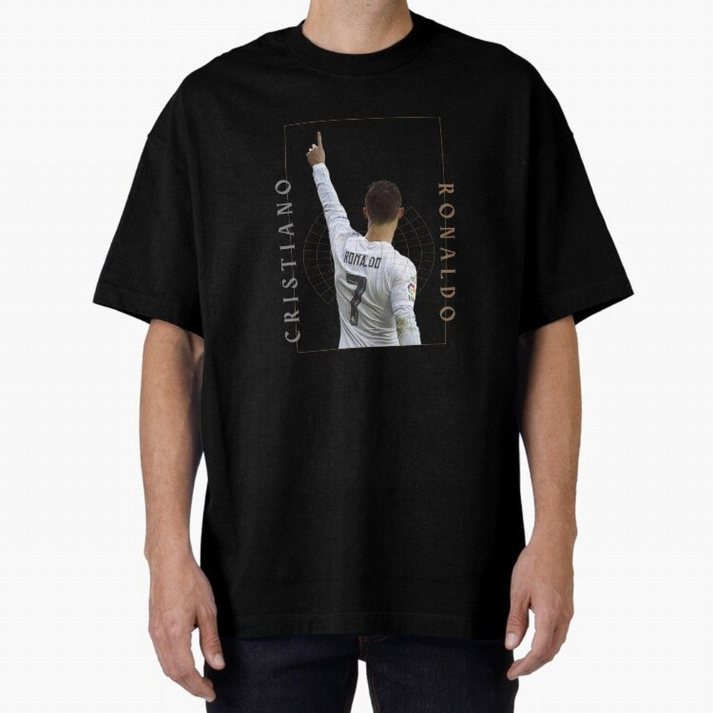 Cristiano Ronaldo CR7 Best Seller Oversized T-Shirt Follow Match Day Hype around FIFA World Cup 2026, Haaland and Mbappe, Spain and Netherlands, Stadium Chants, National Pride, Trophy Dreams and Unforgettable Football Memories; Perfect for