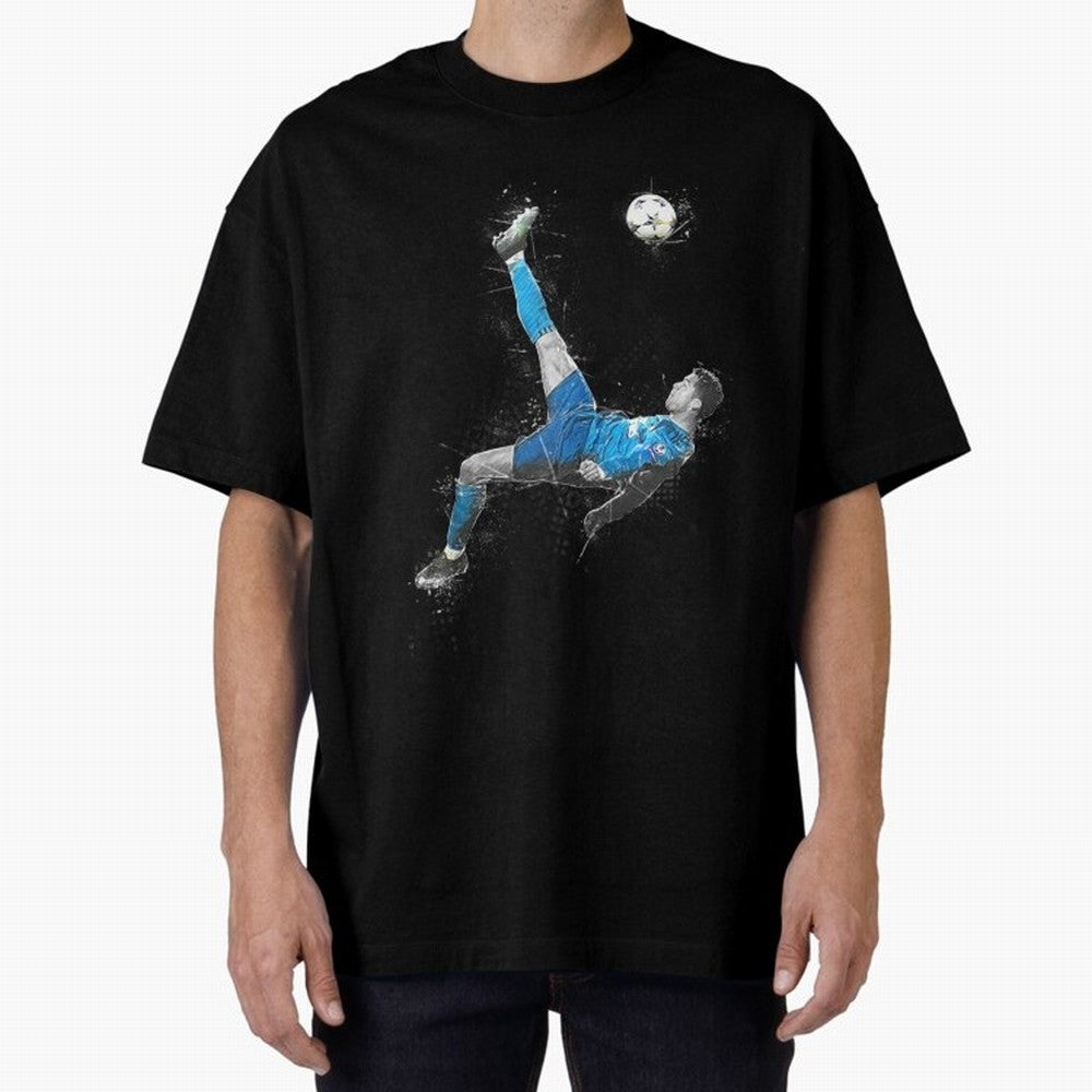 Cristiano Ronaldo Cristiano Ronaldo Oversized T-Shirt Celebrate Fan Culture around FIFA World Cup 2026 Group Stage for Fans of Cristiano Ronaldo and Argentina and Brazil, Bringing Soccer Culture, Superstar Moments, National Team Dreams and