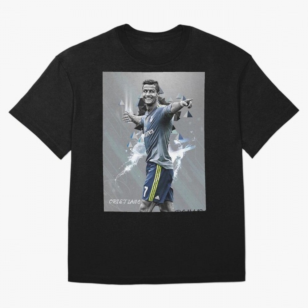 cristiano ronaldo Oversized T-Shirt Live the Energy of FIFA World Cup 2026 for Fans of Messi, Neymar and Mbappe and Brazil, Portugal and Argentina, Bringing Vintage Soccer Flavor, Modern Football Stars, National Flags and Final Night Emotion;