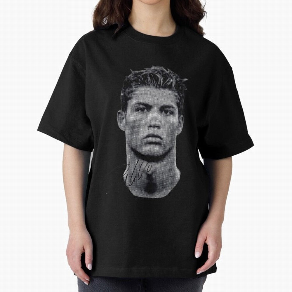 Cristiano Ronaldo Vintage Tshirt Oversized T-Shirt Honor the Football Icons of FIFA World Cup 2026 Group Stage Centered on Neymar, Haaland and Cristiano Ronaldo, Portugal Energy, Champion Mindset, Group Stage Buzz, Knockout Tension and Passionate