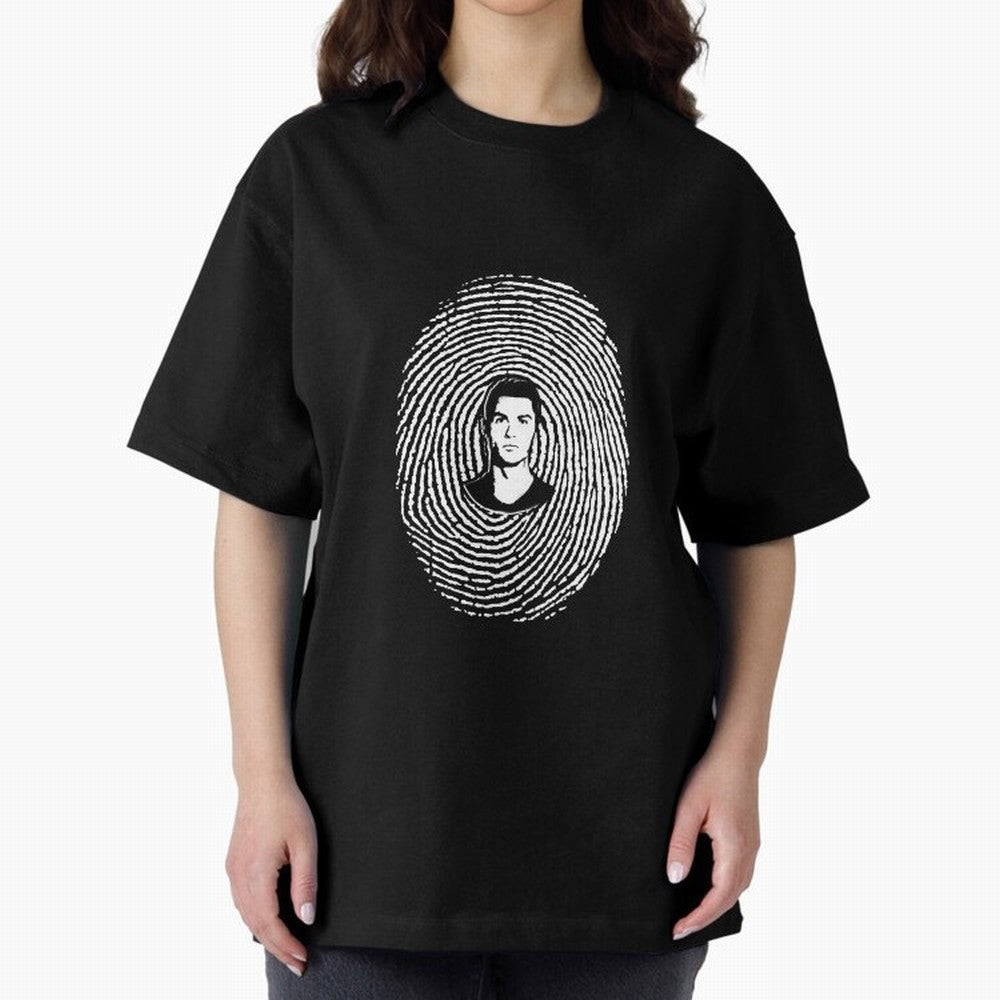 Cristiano Ronaldo fingerprint Oversized T-Shirt Support the FIFA World Cup 2026 USA Canada Mexico Journey through Neymar, Haaland and Cristiano Ronaldo Highlights, Portugal Pride, Football History, Final Match Energy, Crowd Noise and Once in a