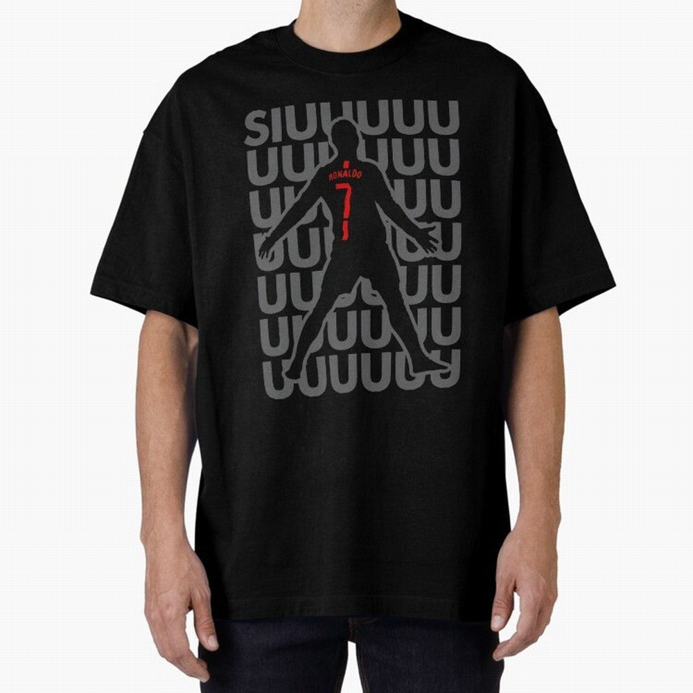 Cristiano Ronaldo 7 Classic Oversized T-Shirt Turn Football Passion into Match Day Hype around FIFA World Cup 2026, Messi, Spain, Football Passion, Legendary Performances, Festival Vibes and Supporter Community; Created for Match Day Parties,