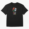 Messi Ronaldo Chit Chat Illustration Oversized T-Shirt Bring Match Day Fire to FIFA World Cup 2026 USA Canada Mexico for Fans of CR7 and England, France and Netherlands, Bringing Football Passion, Legendary Performances, Festival Vibes and