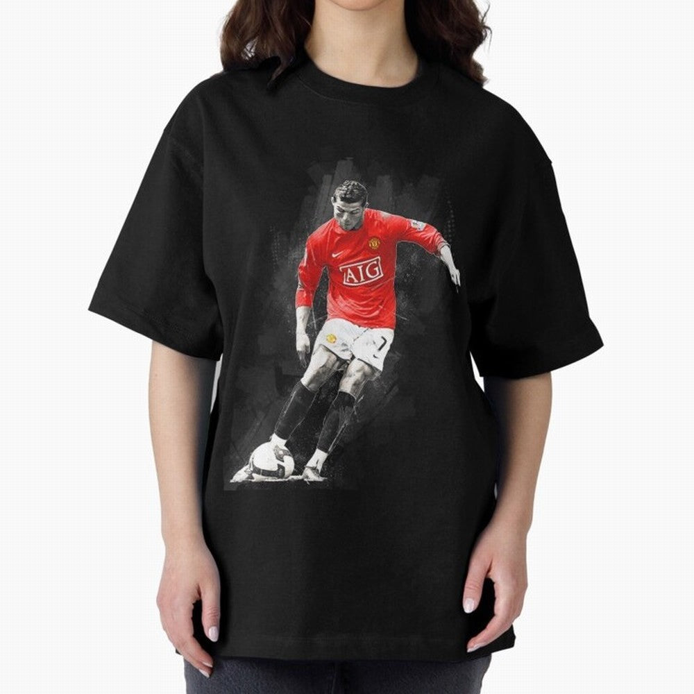 Cristiano Ronaldo Cristiano Ronaldo Oversized T-Shirt Show Match Day Excitement for FIFA World Cup 2026 USA Canada Mexico Featuring Messi, CR7 and Mbappe, Portugal Energy, Soccer Culture, Superstar Moments, National Team Dreams and Competitive