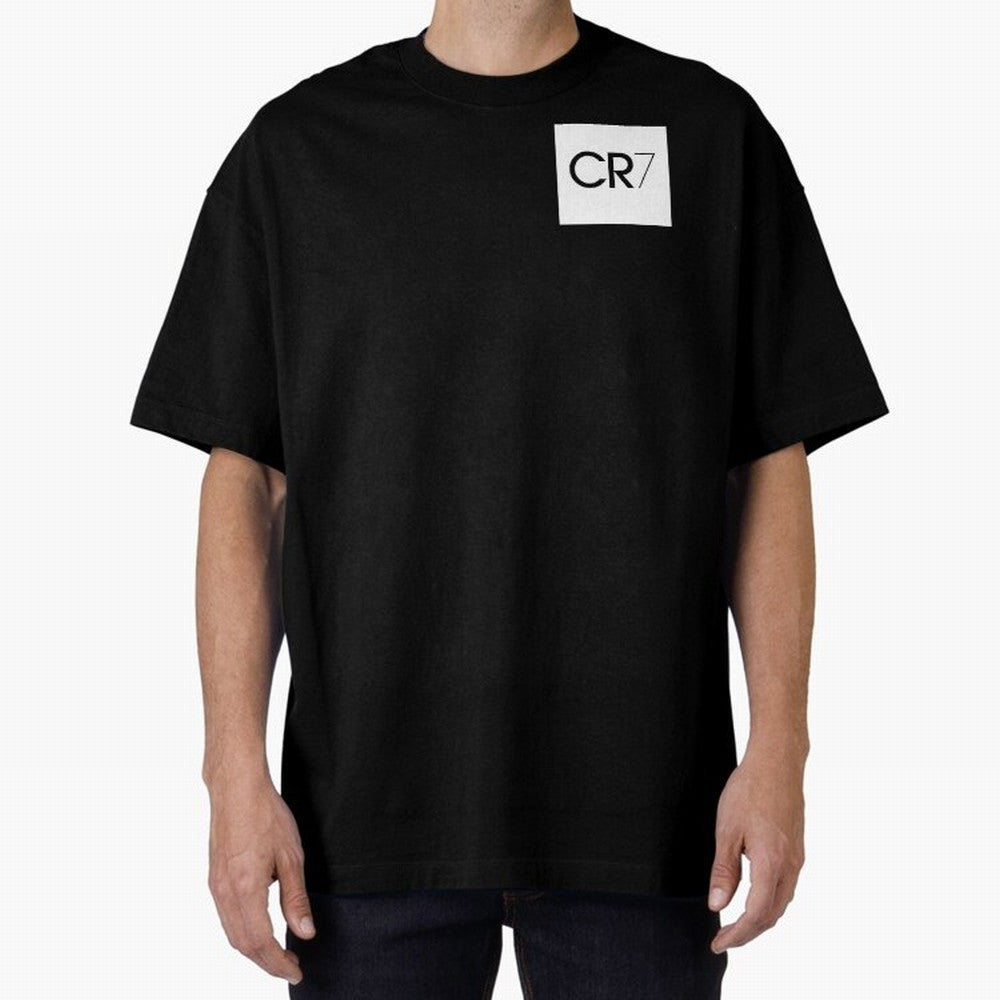 CR7 Logo Oversized T-Shirt Make Your Look Match FIFA World Cup 2026 Capturing CR7 and Messi, France Energy, Sports Nostalgia, International Competition, Famous Players and Unforgettable Victories; Perfect for People Who Love Argentina, Brazil,