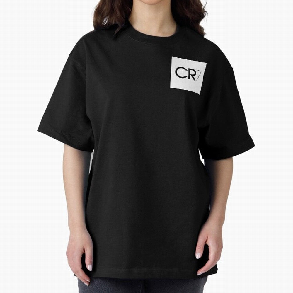CR7 Logo Oversized T-Shirt Make Your Look Match FIFA World Cup 2026 Capturing CR7 and Messi, France Energy, Sports Nostalgia, International Competition, Famous Players and Unforgettable Victories; Perfect for People Who Love Argentina, Brazil,