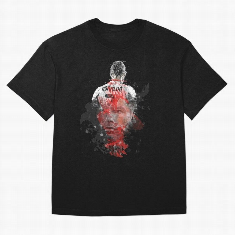 Cristiano Ronaldo Cristiano Ronaldo Oversized T-Shirt Show Your Stadium Side during the FIFA World Cup 2026 Journey through Haaland and Mbappe Highlights, England and Germany Pride, Tournament Hype, Historic Matchups, Family Viewing Parties and