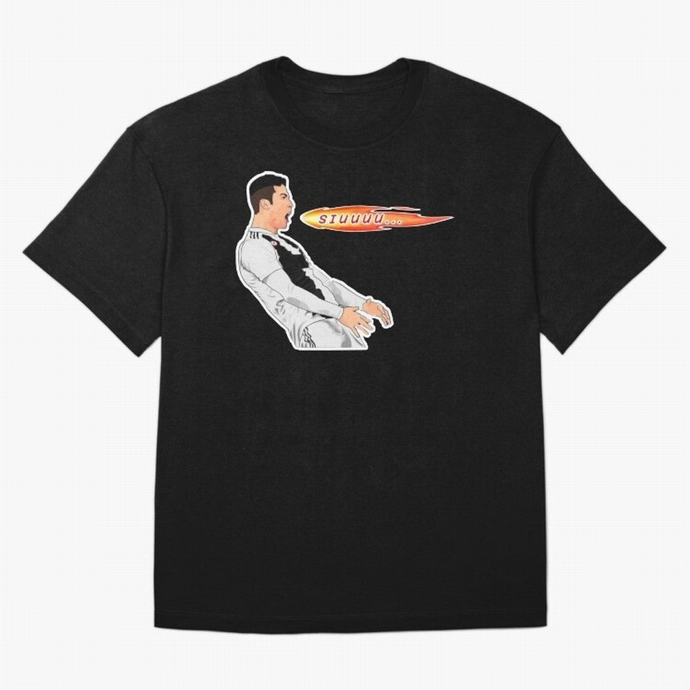 Siuuu Cristiano ronaldo funny Oversized T-Shirt Celebrate Classic Football Spirit in Global Football Passion for FIFA World Cup 2026 USA Canada Mexico, Featuring Messi and Cristiano Ronaldo, England, France and Netherlands, Football Festival