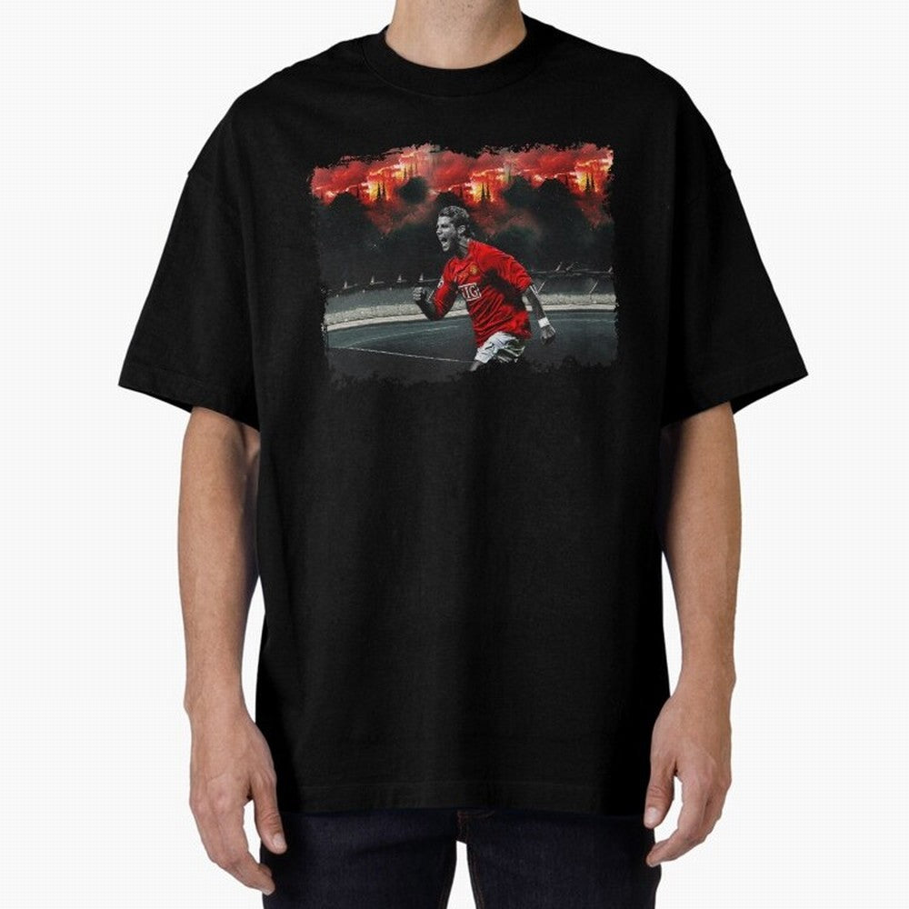 Cristiano Ronaldo Manchester 8K Oversized T-Shirt Show Match Day Excitement for Match Day Hype around FIFA World Cup 2026 Group Stage, Cristiano Ronaldo, Argentina and Brazil, Soccer Culture, Superstar Moments, National Team Dreams and Competitive