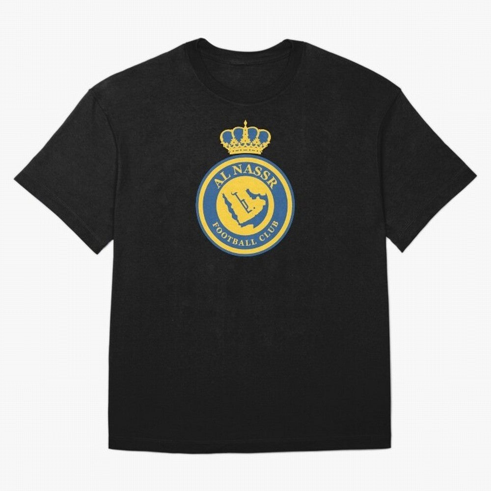 Al-Nassr Football Club - Oversized T-Shirt Fuel Match Day Hype around FIFA World Cup 2026 Group Stage, Neymar, France, Worldwide Fan Energy, Dramatic Goals, Stadium Lights and Championship Celebrations; Ideal for Fans Who Follow Messi, Cristiano
