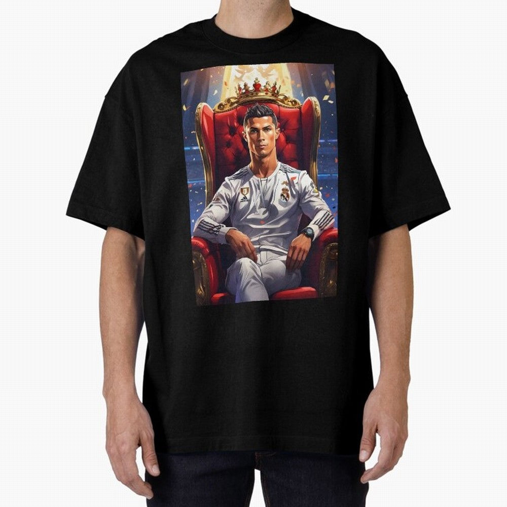King Cristiano Ronaldo Oversized T-Shirt Bring Champion Energy into the FIFA World Cup 2026 Journey through Haaland Highlights, Argentina Pride, Football Festival Excitement, Trophy Ambitions, Country Rivalries and Star Player Buzz; Made for Die