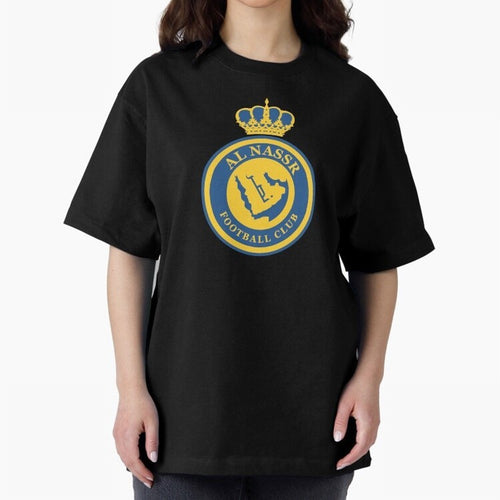 Al-Nassr Football Club - Oversized T-Shirt Upgrade Global Football Passion for FIFA World Cup 2026, Celebrating Haaland, Netherlands, Stadium Memories, Football Loyalty, International Chants and Championship Tradition; Perfect for People Who Love