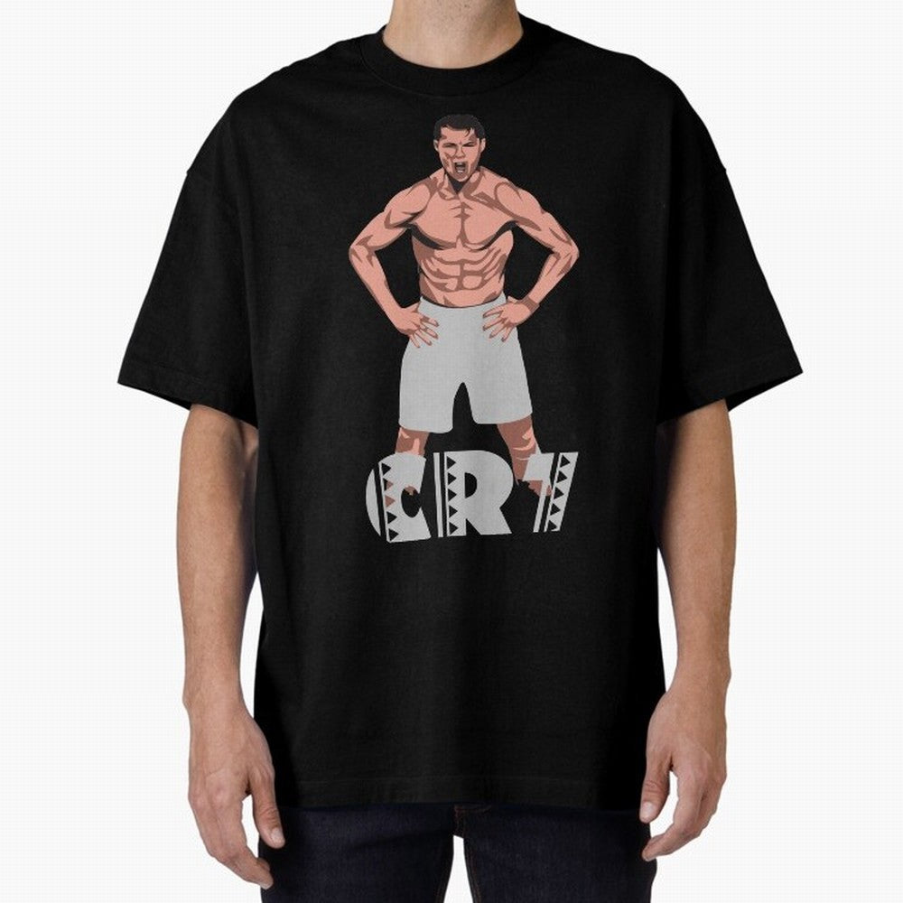 BEST - Cristiano Ronaldo Oversized T-Shirt Turn Every Weekend Toward FIFA World Cup 2026 for Fans of CR7 and Portugal, Spain and Germany, Bringing Soccer Culture, Superstar Moments, National Team Dreams and Competitive Fire; Great for Supporters