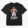 BEST - Cristiano Ronaldo Oversized T-Shirt Turn Every Weekend Toward FIFA World Cup 2026 for Fans of CR7 and Portugal, Spain and Germany, Bringing Soccer Culture, Superstar Moments, National Team Dreams and Competitive Fire; Great for Supporters
