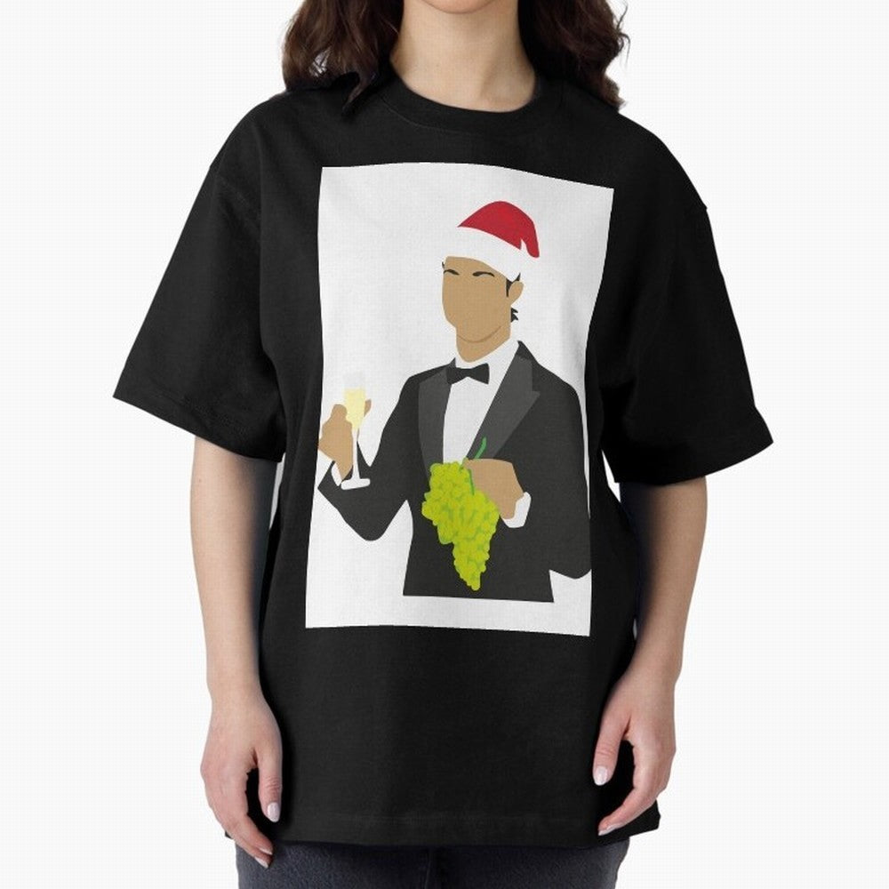 Cristiano Ronaldo enjoing Christmas iPhone Case & Cover| Cr7 gift Oversized T-Shirt Celebrate Classic Football Spirit in FIFA World Cup 2026 Group Stage Spirit, Centered on Brazil, Portugal and Argentina, Messi, CR7 and Mbappe, Tournament Hype,