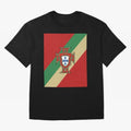 Portugal | 2026 World Cup Fan Apparel Oversized T-Shirt Carry the Colors and Pride of FIFA World Cup 2026 Inspired by Neymar, Haaland and Cristiano Ronaldo, Brazil, Portugal and Argentina Energy, Football Festival Excitement, Trophy Ambitions,
