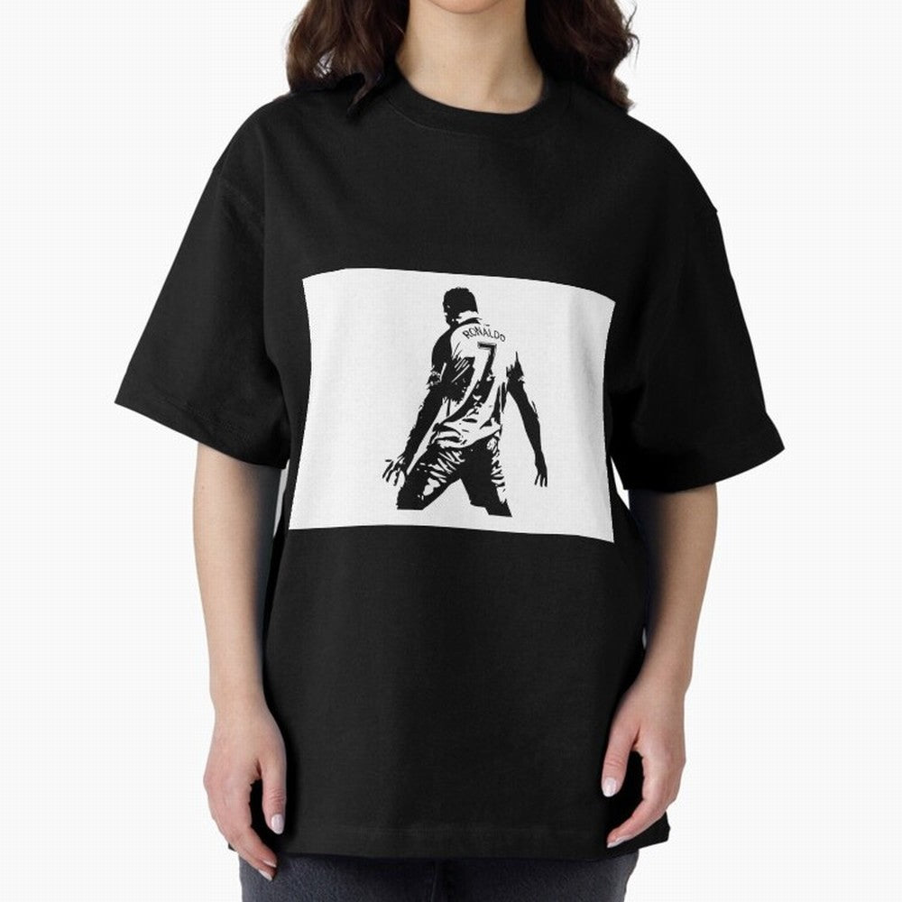 Cristiano Ronaldo Oversized T-Shirt Show Fan Pride Across FIFA World Cup 2026 USA Canada Mexico Built around Messi, Neymar and Mbappe, Portugal Energy, Classic Soccer Heritage, Championship Pressure, Fan Loyalty and International Pride; Great for