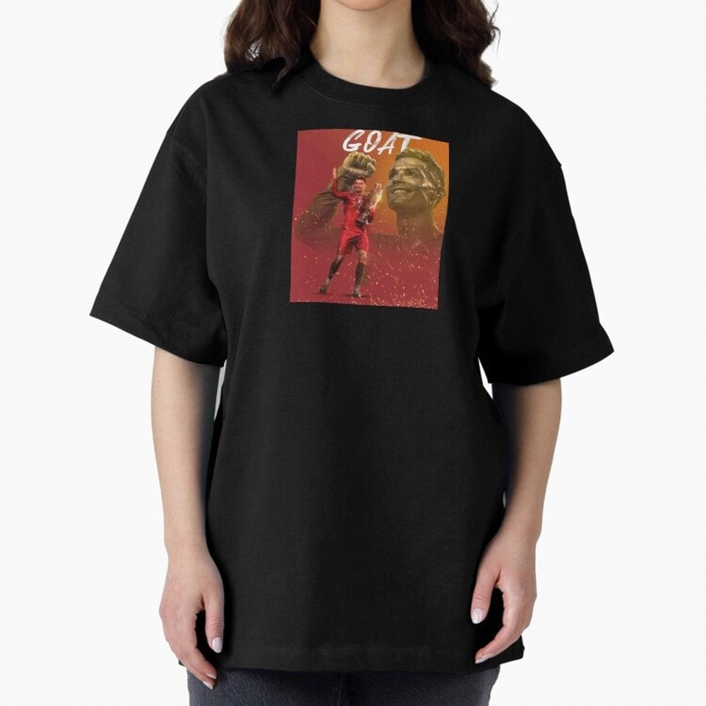 Wallpaper Cris Ronaldo Oversized T-Shirt Enjoy Global Football Passion for FIFA World Cup 2026, Highlighting Neymar, Haaland and Cristiano Ronaldo, Brazil, Portugal and Argentina, Vintage Soccer Flavor, Modern Football Stars, National Flags and