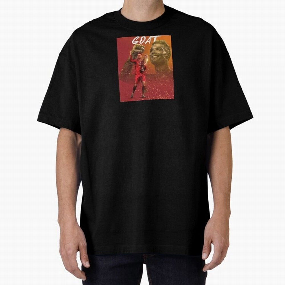 Wallpaper Cris Ronaldo Oversized T-Shirt Enjoy Global Football Passion for FIFA World Cup 2026, Highlighting Neymar, Haaland and Cristiano Ronaldo, Brazil, Portugal and Argentina, Vintage Soccer Flavor, Modern Football Stars, National Flags and