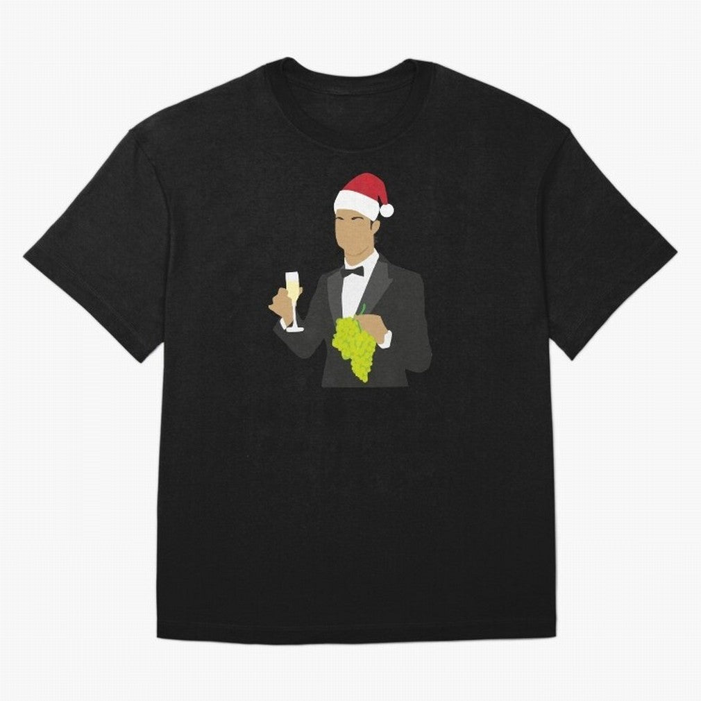 Cristiano Ronaldo enjoing Christmas Oversized T-Shirt Celebrate Football Heritage in FIFA World Cup 2026 Group Stage Made for Messi, CR7 and Mbappe, Brazil, Portugal and Argentina Energy, Champion Mindset, Group Stage Buzz, Knockout Tension and