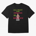 All i want for christmas is siuuu Oversized T-Shirt Follow the Final Road of FIFA World Cup 2026 with CR7, Argentina, France and Brazil Energy, Classic Soccer Heritage, Championship Pressure, Fan Loyalty and International Pride; Great for Watch