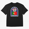 Portugal 2026 Soccer T-shirt Oversized T-Shirt Celebrate Supporters United by Global Football Passion for FIFA World Cup 2026 Group Stage, Featuring Cristiano Ronaldo, Haaland and CR7, Argentina and Brazil, Champion Mindset, Group Stage Buzz,