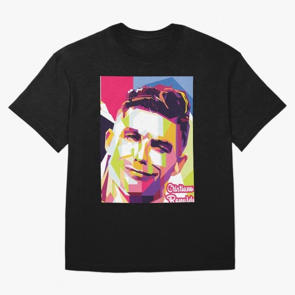 Cristiano Ronaldo Cristiano Ronaldo Oversized T-Shirt Step into FIFA World Cup 2026 Group Stage Spirit, Filled with Argentina, Haaland and Mbappe, Worldwide Fan Energy, Dramatic Goals, Stadium Lights and Championship Celebrations; Great for Watch