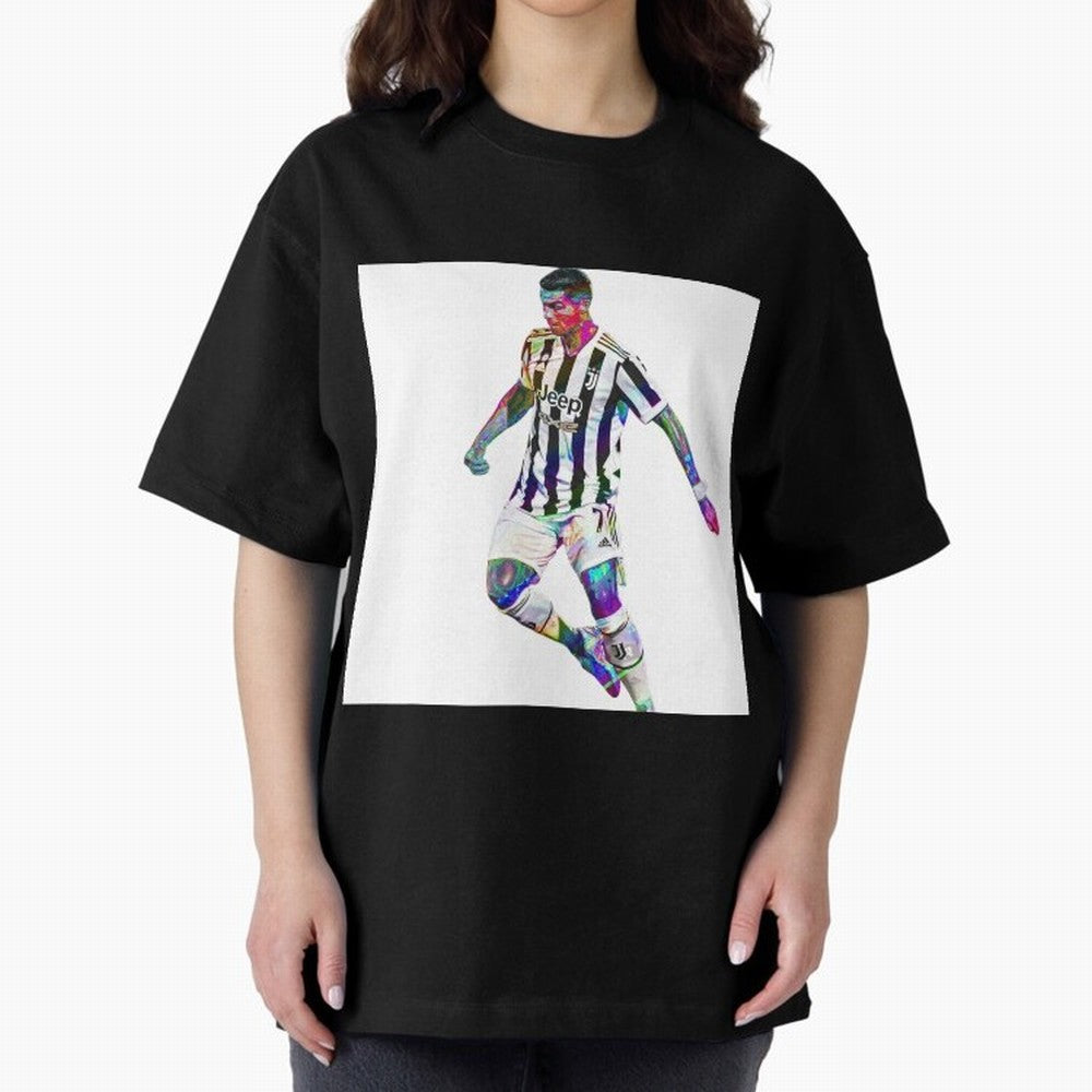 Cristiano Ronaldo art design. Cristiano Ronaldo sketch art Oversized T-Shirt Bring a Vintage Feel to FIFA World Cup 2026 Group Stage for Fans of Messi, CR7 and Mbappe and Argentina and Brazil, Bringing Champion Mindset, Group Stage Buzz, Knockout