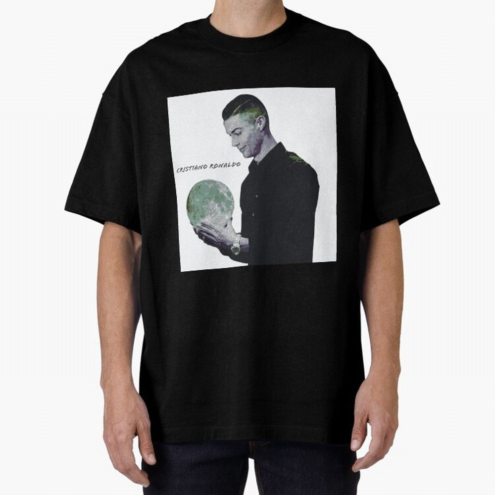 Cristiano Ronaldo art illustration. Cristiano Ronaldo sketch art Oversized T-Shirt Make the Season About FIFA World Cup 2026 for Fans of Messi and Cristiano Ronaldo and England, Bringing Global Supporter Spirit, Legendary Goals, National Colors and
