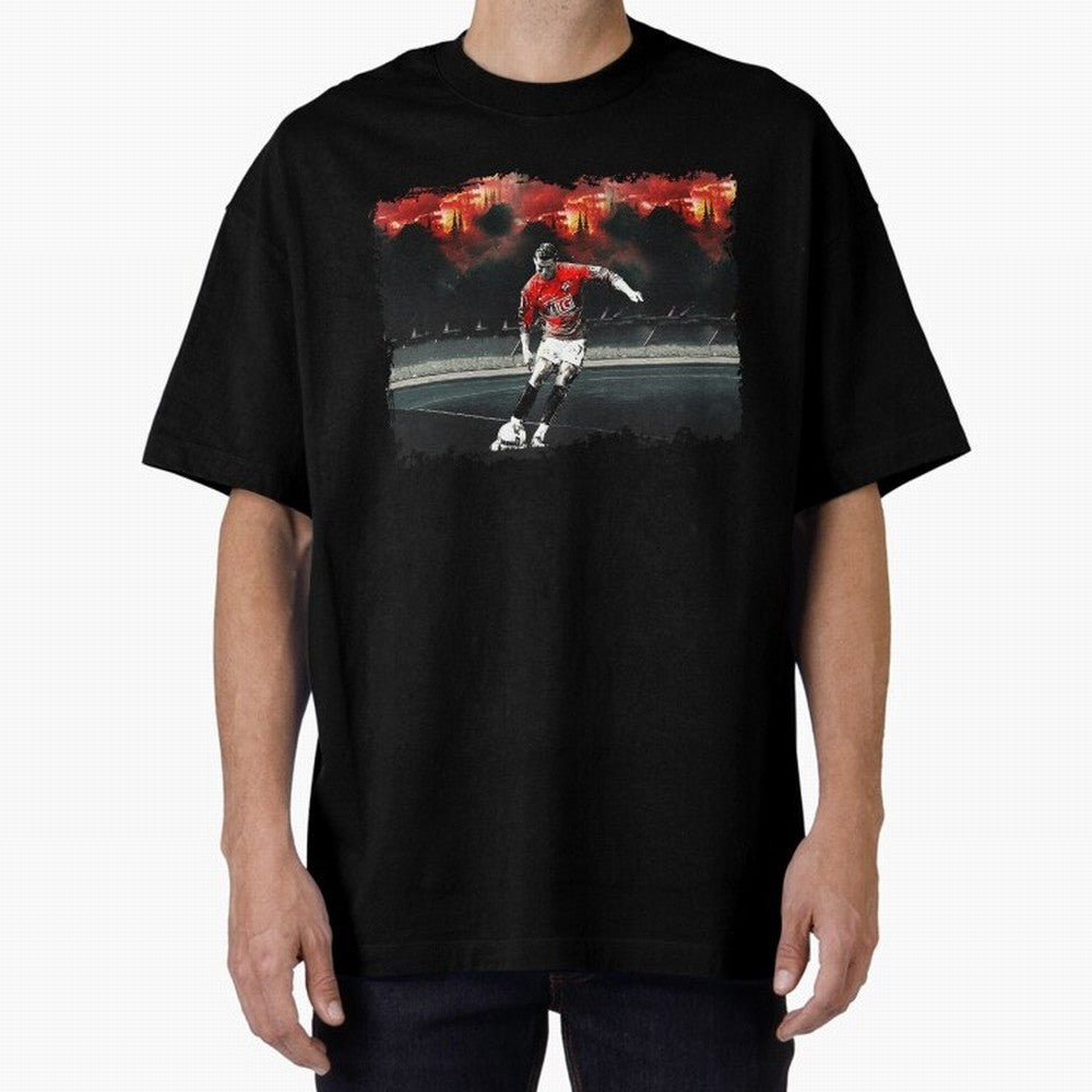 Cristiano Ronaldo 2008 Shoot 8K Oversized T-Shirt Treasure Global Football Passion for FIFA World Cup 2026 USA Canada Mexico, Centered on CR7, Argentina, Goal Celebration Energy, Supporter Heritage, Football Icons and Worldwide Tournament Joy; Made