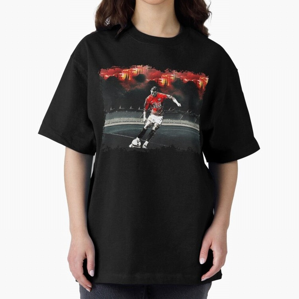 Cristiano Ronaldo 2008 Shoot 8K Oversized T-Shirt Treasure Global Football Passion for FIFA World Cup 2026 USA Canada Mexico, Centered on CR7, Argentina, Goal Celebration Energy, Supporter Heritage, Football Icons and Worldwide Tournament Joy; Made