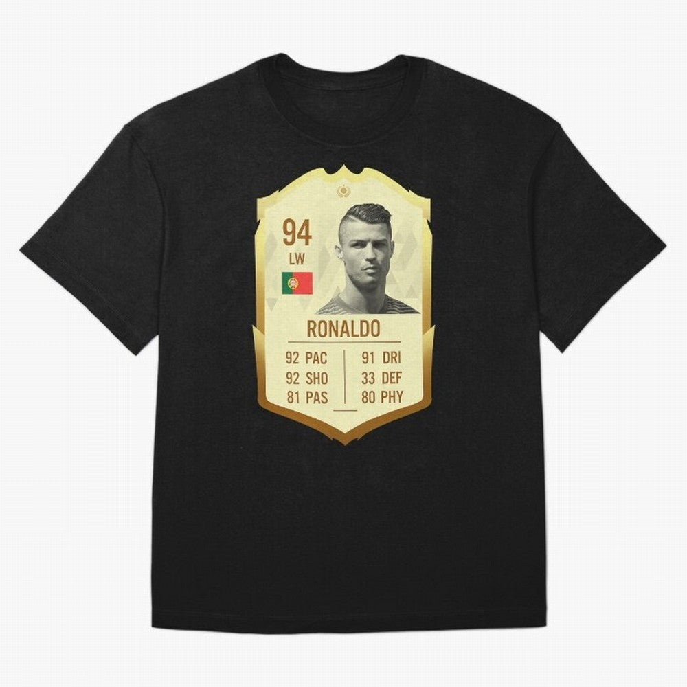 Cristiano Ronaldo Ultimate Card Oversized T-Shirt Spotlight FIFA World Cup 2026 Group Stage with Haaland, Netherlands Energy, Retro Football Energy, Iconic Rivalries, Trophy Chase Drama and Stadium Atmosphere; Built for Supporters Chasing Trophy