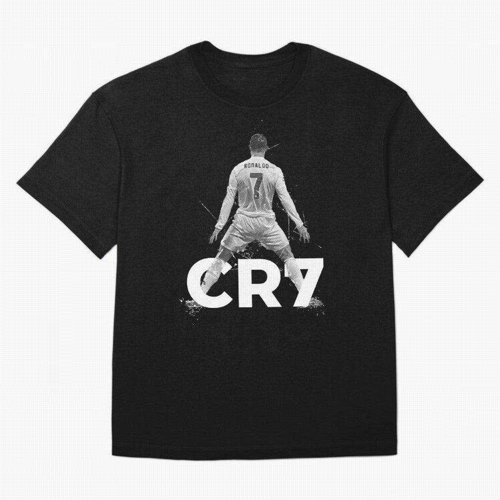Cristiano Ronaldo Oversized T-Shirt Carry the Colors and Pride of Match Day Hype around FIFA World Cup 2026 USA Canada Mexico, Haaland and Mbappe, France and Portugal, Worldwide Fan Energy, Dramatic Goals, Stadium Lights and Championship