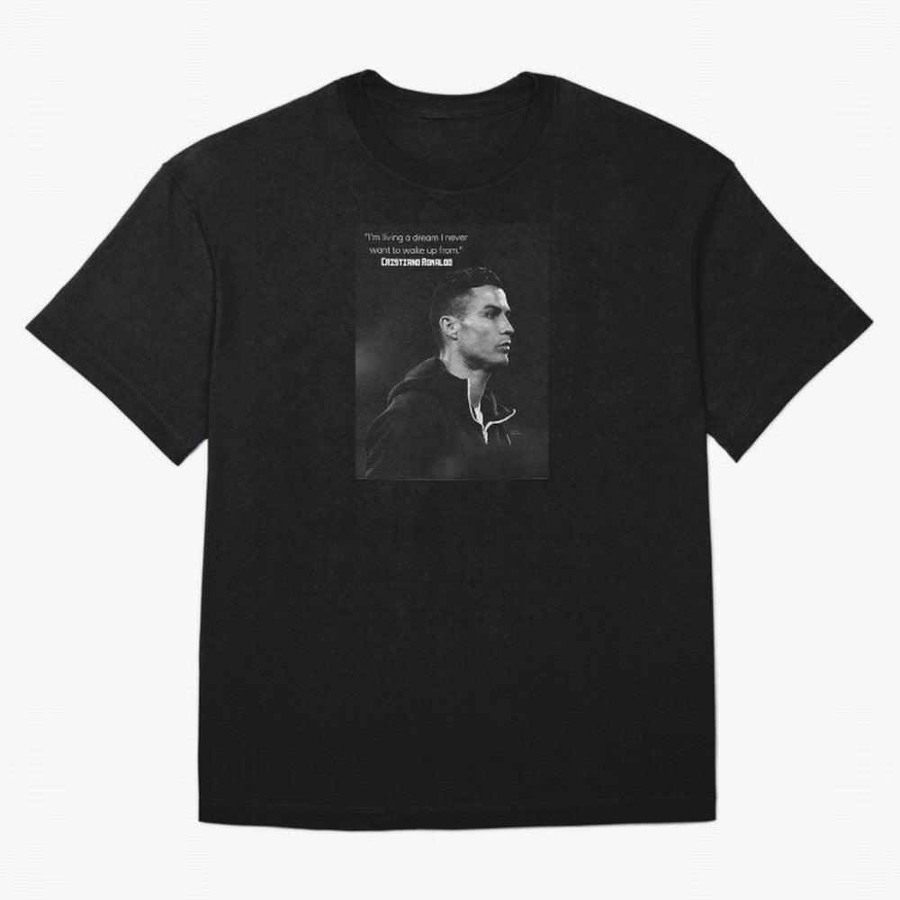 Cristiano Ronaldo motivational quote Oversized T-Shirt Turn Every Weekend Toward Global Football Passion for FIFA World Cup 2026, Featuring Neymar, England, France and Netherlands, Supporter Pride, Iconic Celebrations, Legendary Names and Global