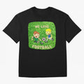 Futbol is Life, I like Cristiano Ronaldo Oversized T-Shirt Stand Out with Spirit from FIFA World Cup 2026 USA Canada Mexico for Fans of Mbappe and Neymar and England, France and Netherlands, Bringing Match Day Excitement, Supporter Culture, Golden