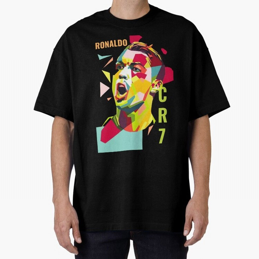 RONALDO CR7 Design Oversized T-Shirt Bring World Football Passion into FIFA World Cup 2026 Filled with Neymar, Spain and Netherlands Energy, Tournament Hype, Historic Matchups, Family Viewing Parties and Global Sports Pride; Great for Watch