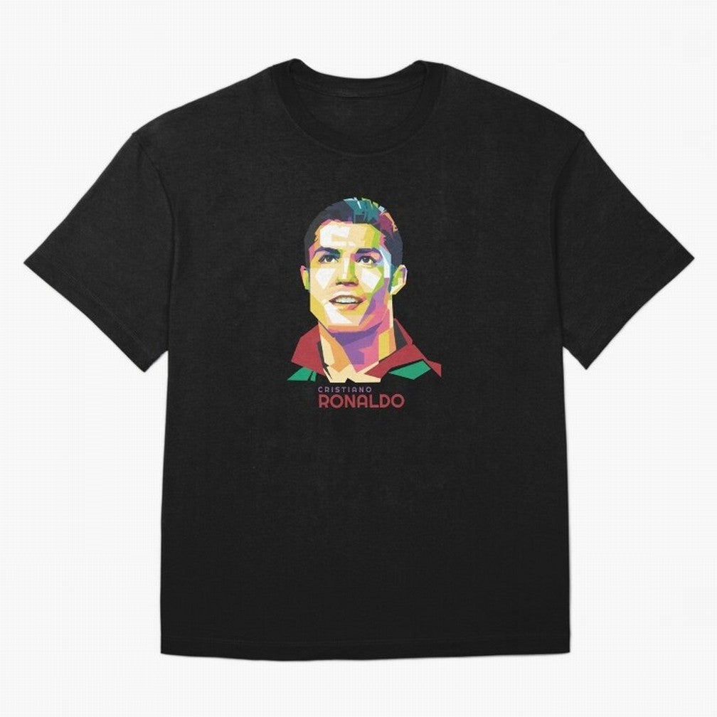 Cristiano Ronaldo Oversized T-Shirt Fuel the Hype around Match Day Hype around FIFA World Cup 2026 Group Stage, Mbappe, England and Germany, Classic Soccer Heritage, Championship Pressure, Fan Loyalty and International Pride; Made for Die Hard