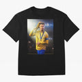 Cristiano Ronaldo Oversized T-Shirt Share the Excitement of FIFA World Cup 2026 Spirit, with Spain, Haaland and Mbappe, Goal Celebration Energy, Supporter Heritage, Football Icons and Worldwide Tournament Joy; Ideal for Football Dads, Football