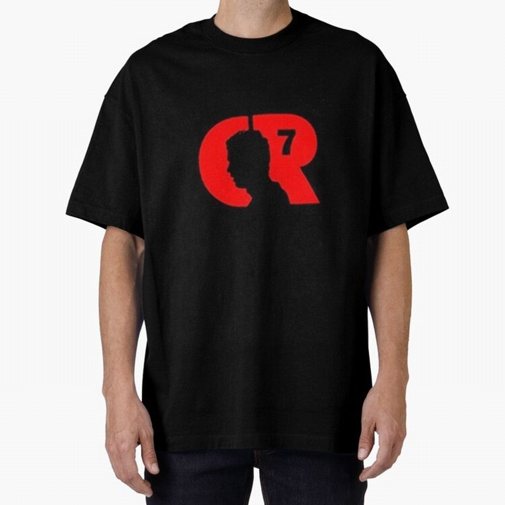Cristiano Ronaldo CR7 Manchester United Portugal siu siuu siuu siuuu Oversized T-Shirt Fuel Your Fan Pride for the FIFA World Cup 2026 Group Stage Journey through Haaland Highlights, Portugal Pride, Retro Football Energy, Iconic Rivalries, Trophy