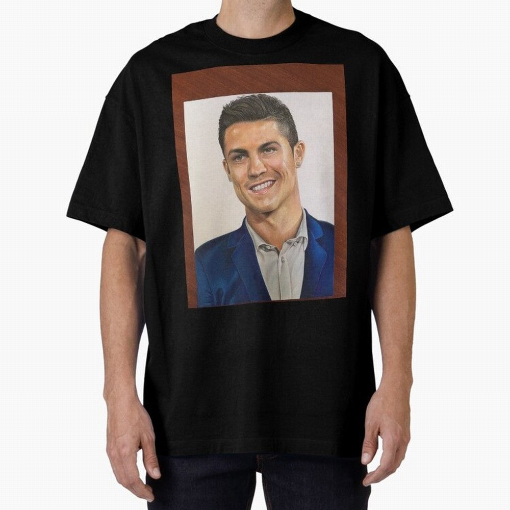 cristiano ronaldo Oversized T-Shirt Remember Iconic Moments from the FIFA World Cup 2026 Journey through Neymar, Haaland and Cristiano Ronaldo Highlights, Portugal Pride, Game Day Rituals, Football Legends, Country Pride and the Road to the Final;