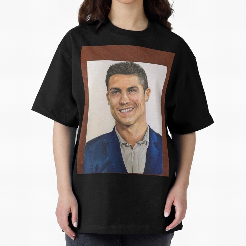 cristiano ronaldo Oversized T-Shirt Remember Iconic Moments from the FIFA World Cup 2026 Journey through Neymar, Haaland and Cristiano Ronaldo Highlights, Portugal Pride, Game Day Rituals, Football Legends, Country Pride and the Road to the Final;