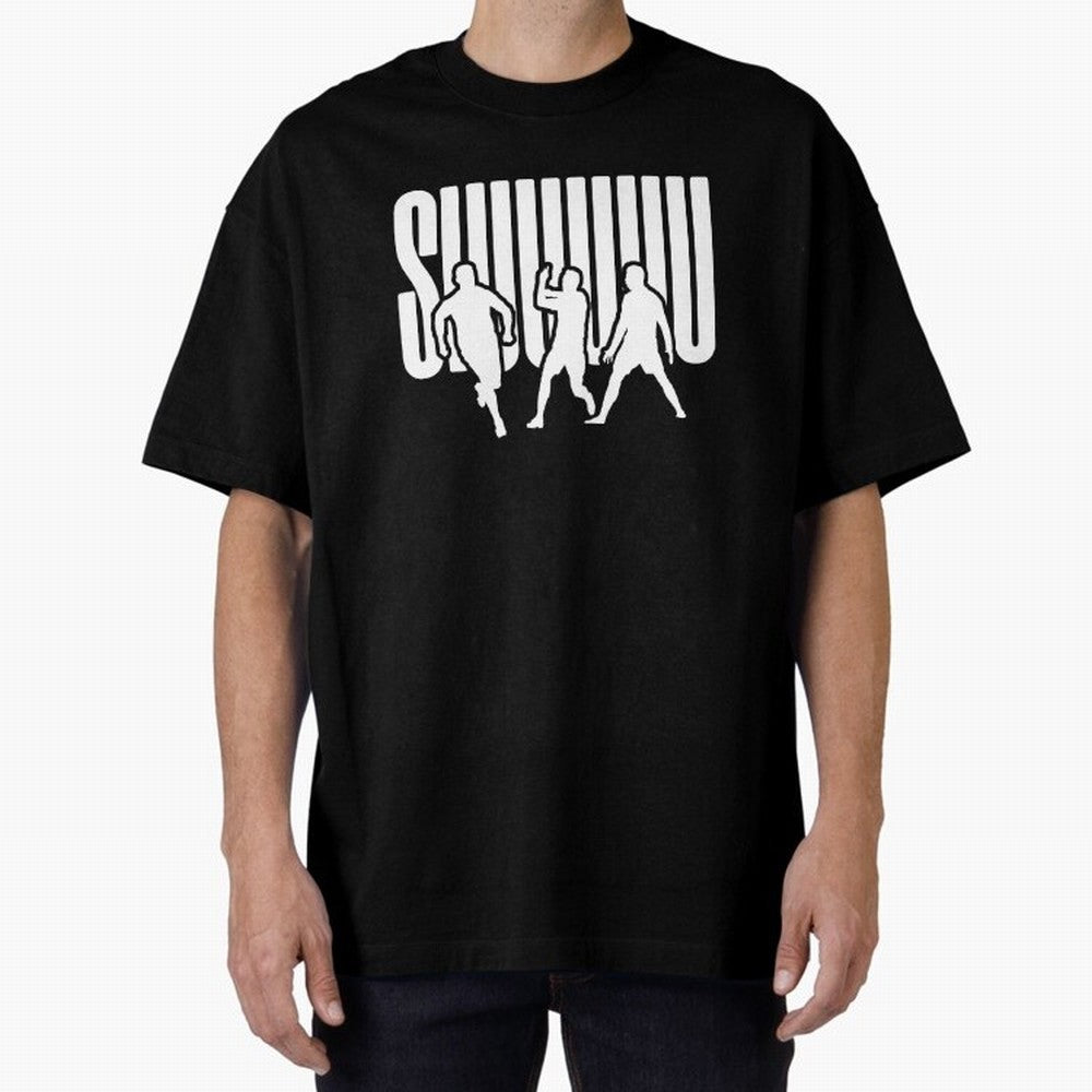 Siuuu Cristiano ronaldo suiii Oversized T-Shirt Back the Journey through FIFA World Cup 2026 Group Stage for Fans of Neymar, Haaland and Cristiano Ronaldo and Argentina and Brazil, Bringing Football Festival Excitement, Trophy Ambitions, Country