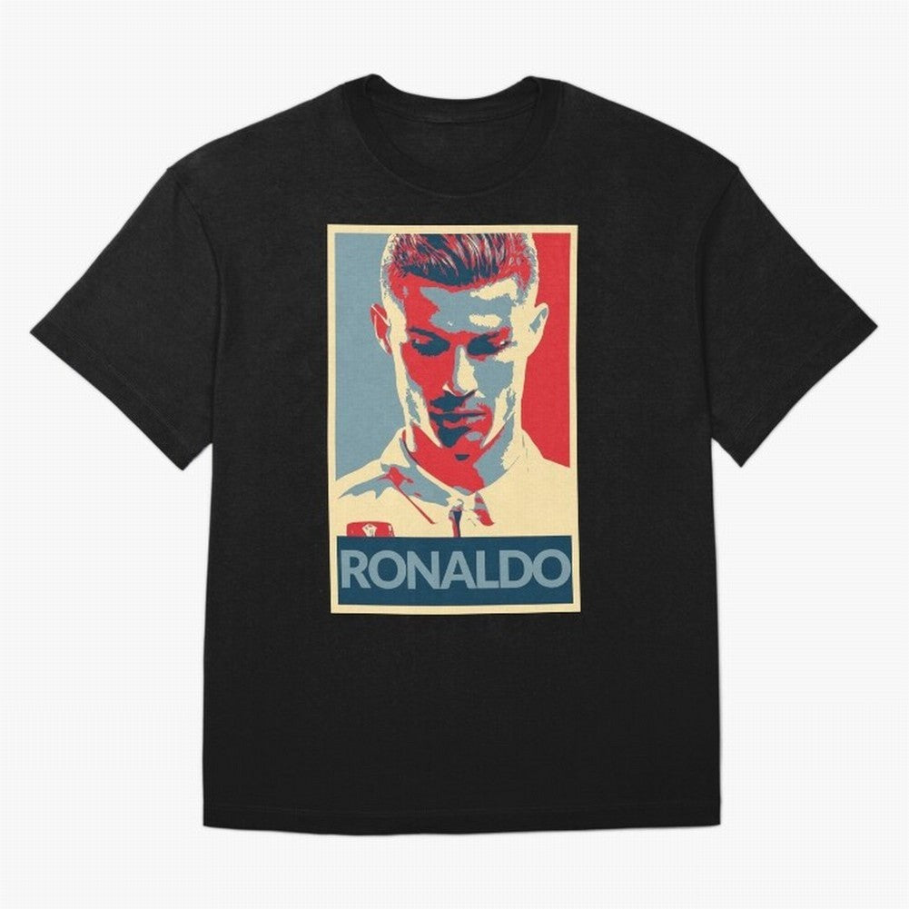 Cristiano Ronaldo Oversized T-Shirt Celebrate the Next Chapter of Global Football Passion for FIFA World Cup 2026 USA Canada Mexico, Inspired by Haaland, Spain, Match Day Excitement, Supporter Culture, Golden Goals and Global Football Passion;